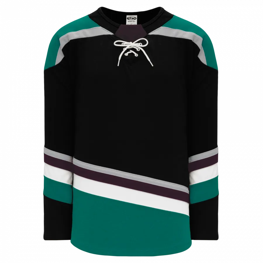 Hockey Jerseys Select - Athletic Knit H550B-ANA496B (Adult Small, No Printing)