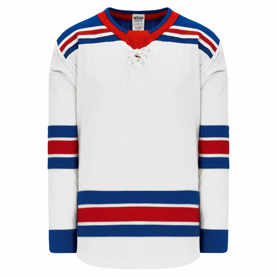 Hockey Jerseys Select - Athletic Knit H550B-NYR535B (Adult Small, No Printing)