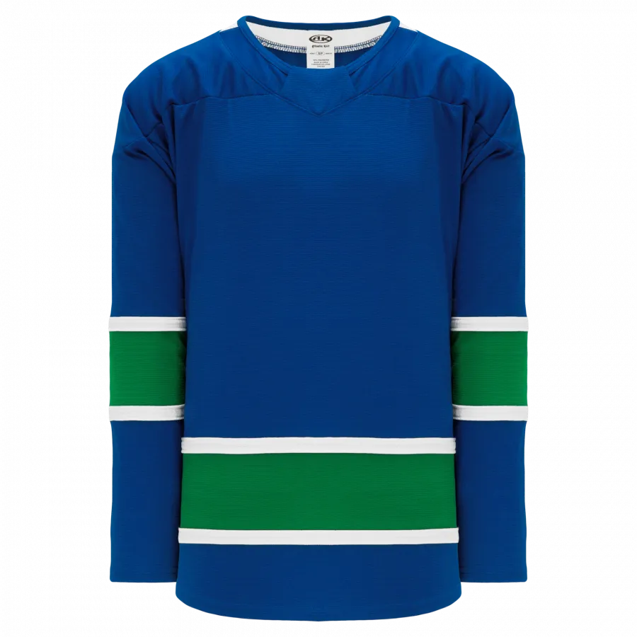 Hockey Jerseys Select - Athletic Knit H550B-VAN378B (Adult Small, No Printing)