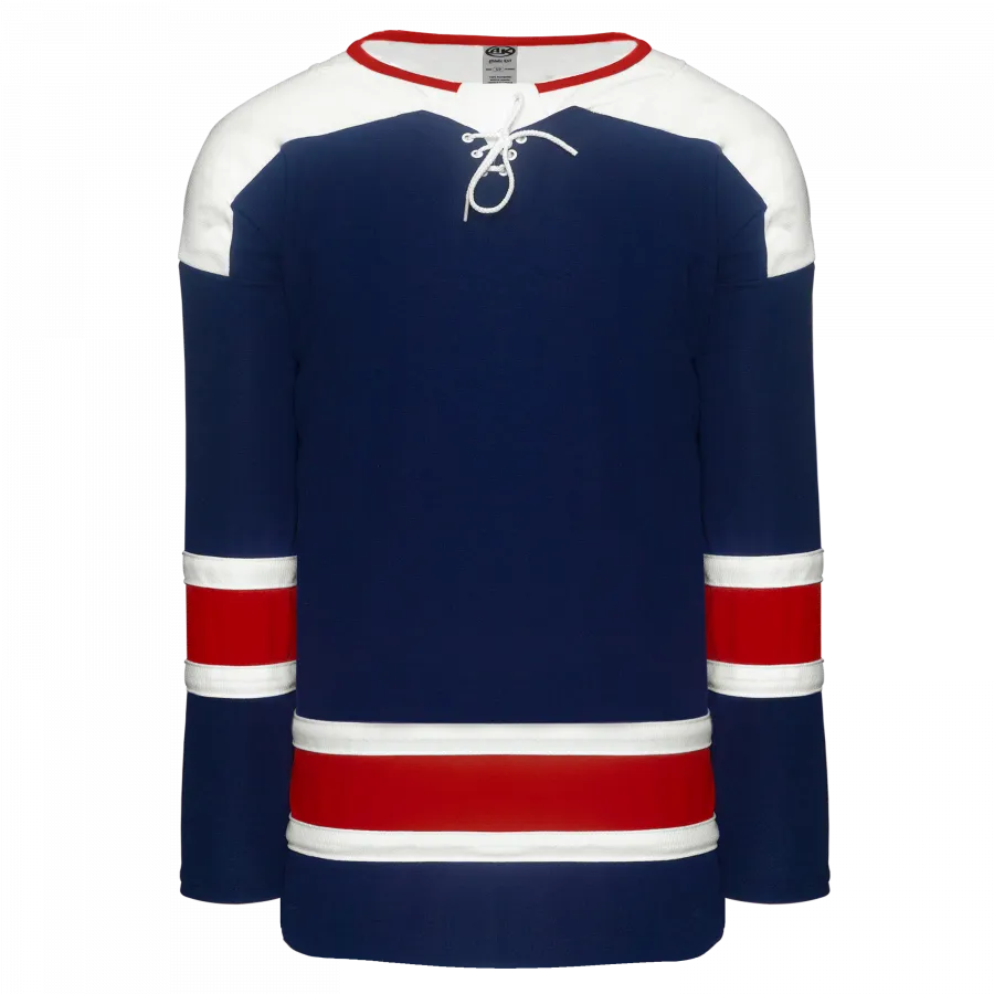 Hockey Jerseys Select - Athletic Knit H550B-WAS687B (Adult Small, No Printing)