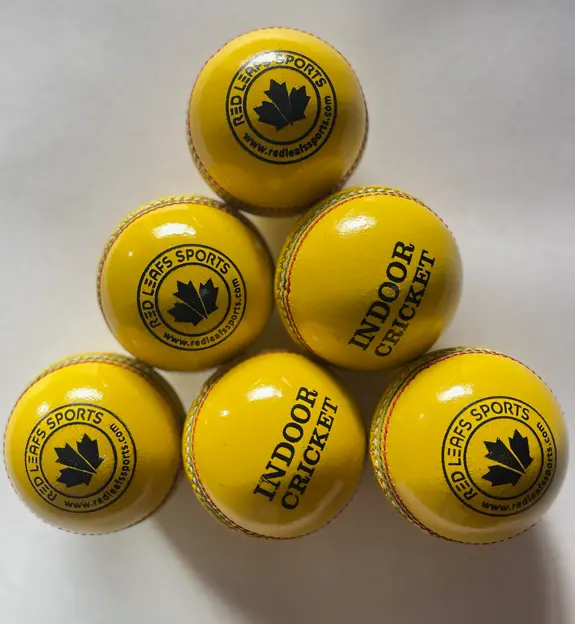 Indoor Leather Balls - Yellow