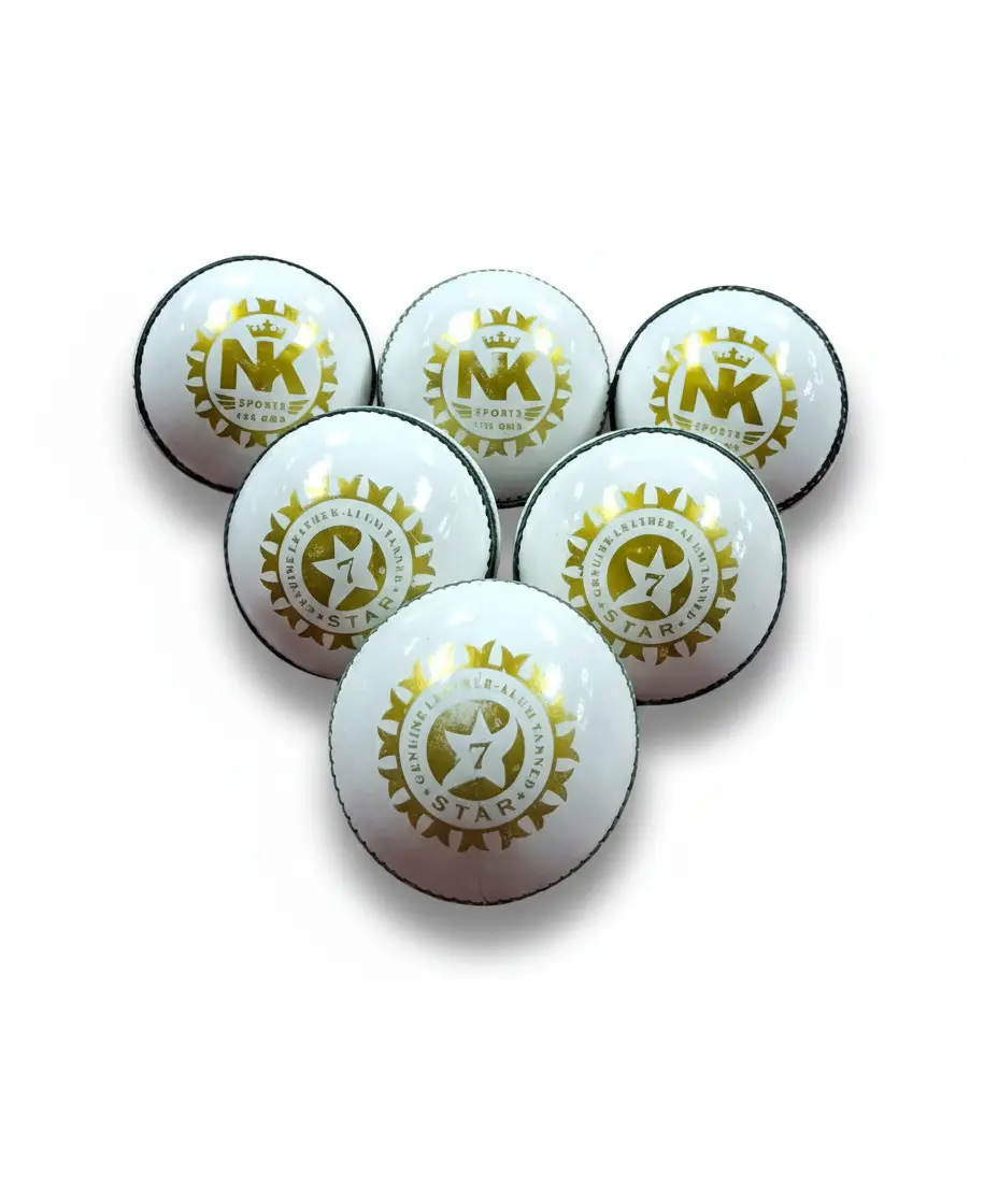 NK 7-Star Premium Leather Cricket Ball
