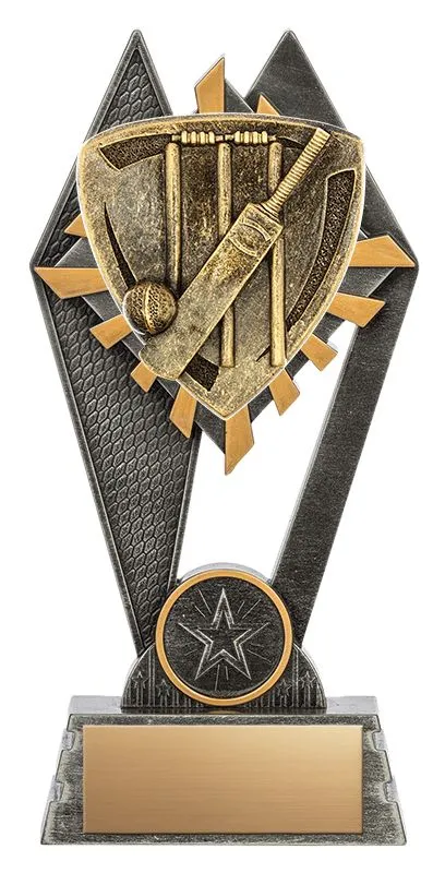 Pinnacle Series Cricket Resin Trophy, 8" (XGPP7022)